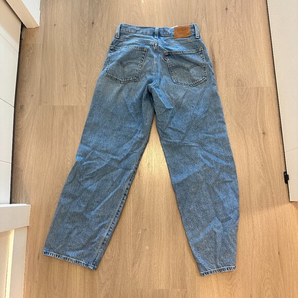 Levis Midwash Baggy Dad Jeans Lightly Distressed - Picture 3 of 4